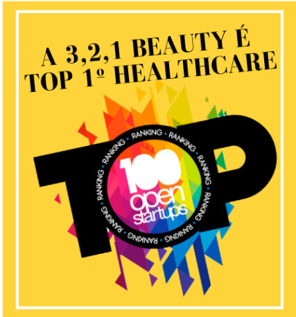 3,2,1 Beauty é top 1º no ranking 100 Open Startups